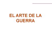 EL ARTE DE LA GUERRA