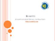 Romitti - Evanston electrical contracting