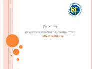 Romitti - Electrical contractor in Evanston
