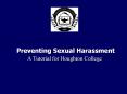 Preventing Sexual Harassment PowerPoint PPT Presentation