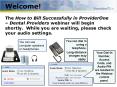 Welcome!  The How to Bill Successfully in ProviderOne  PowerPoint PPT Presentation