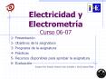 Electricidad y Electrometr PowerPoint PPT Presentation