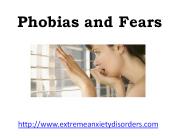 Self Help for Phobias and Fears