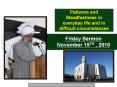 Friday Sermon November 19TH , 2010 PowerPoint PPT Presentation