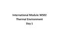 International Module W502 PowerPoint PPT Presentation