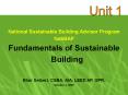 National Sustainable Building Advisor Program PowerPoint PPT Presentation