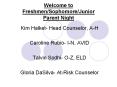 Welcome to Freshmen/Sophomore/Junior Parent Night PowerPoint PPT Presentation