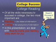 College Reading