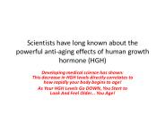 Combat The Effects Of Aging