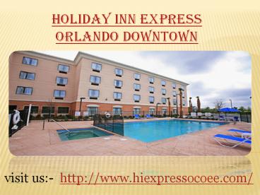 Holiday inn express orlando downtown