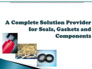 Solution for Seals and Gaskets