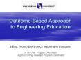 Outcome-Based Approach to Engineering Education PowerPoint PPT Presentation