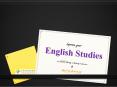 Improve your English Studies PowerPoint PPT Presentation