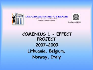 LICEO GINNASIO STATALE 