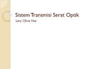 Sistem Transmisi Serat Optik