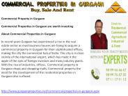 Commercial property in gurgaon