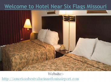 hotel near six flags missouri