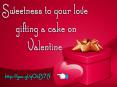 Valentines Day Cake for Him PowerPoint PPT Presentation