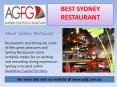 Good Food Guide Sydney Restaurants PowerPoint PPT Presentation