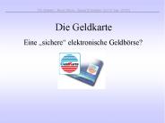 Die Geldkarte