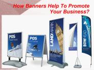 How Banners Help To Promote Your Business?