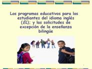 Los programas educativos para los estudiantes del idioma ingl
