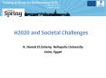 H2020 and Societal Challenges PowerPoint PPT Presentation