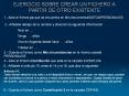 EJERCICIO SOBRE CREAR UN FICHERO A PARTIR DE OTRO EXISTENTE PowerPoint PPT Presentation