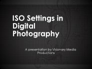 Iso settings in digital photography