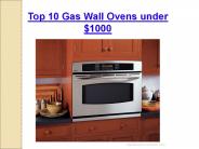 Top 10 Gas Wall Ovens under $1000