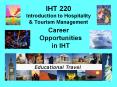 IHT 220 Introduction to Hospitality PowerPoint PPT Presentation