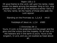 Psalm 105:1-3