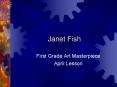 Janet Fish PowerPoint PPT Presentation