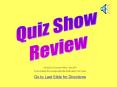 Quiz Show PowerPoint PPT Presentation
