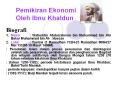 Pemikiran Ekonomi Oleh Ibnu Khaldun PowerPoint PPT Presentation