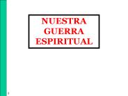 NUESTRA GUERRA ESPIRITUAL