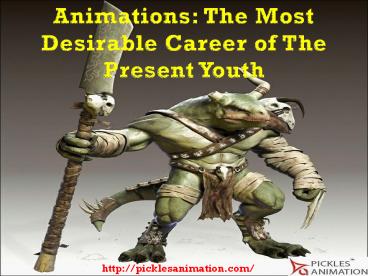Animations and Photography: the most desirable career of the present youth