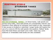 Mild Steel Storage Tanks | Steel Storage Tanks