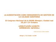 LA ACREDITACI
