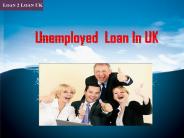 How can you get loans for unemployed