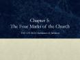 Chapter 5: The Four Marks of the Church PowerPoint PPT Presentation