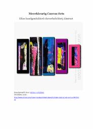 Meerkleurig Canvas Sets -- Artisoo