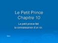 Le Petit Prince Chapitre 10 PowerPoint PPT Presentation