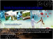 Kerala Honeymoon Tour Packages
