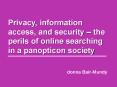 Privacy, information access, and security  PowerPoint PPT Presentation