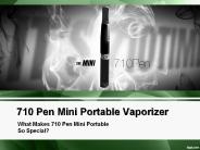 710 Pen Mini Portable Vaporizer