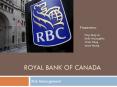 Royal Bank of Canada PowerPoint PPT Presentation