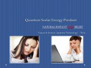 Quantum Scalar energy pendant