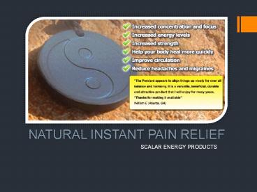 Scalar Energy Products
