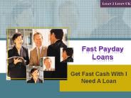 Getting the fast payday loans